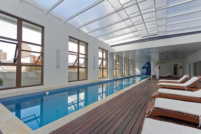 Alto Padrao! Shop. Estacao. Piscina, Sauna, Academia. Novo! كوريتيبا المظهر الخارجي الصورة